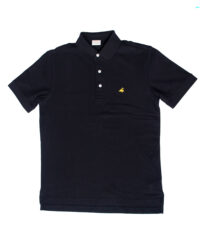 חולצת פולו לגבר של פורור בצבע שחור