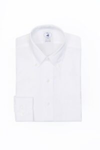 חולצת אוקספורד לגבר בצבע לבן XSF עם כיס בצבע לבן ללא גיהוץ גזרה צרה במיוחד (העתק)