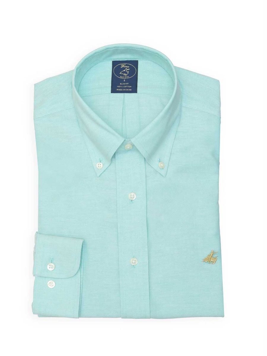 חולצה-מכופתרת-בצבע-טורקיז חולצה-מכופתרת-בצבע-טורקיז