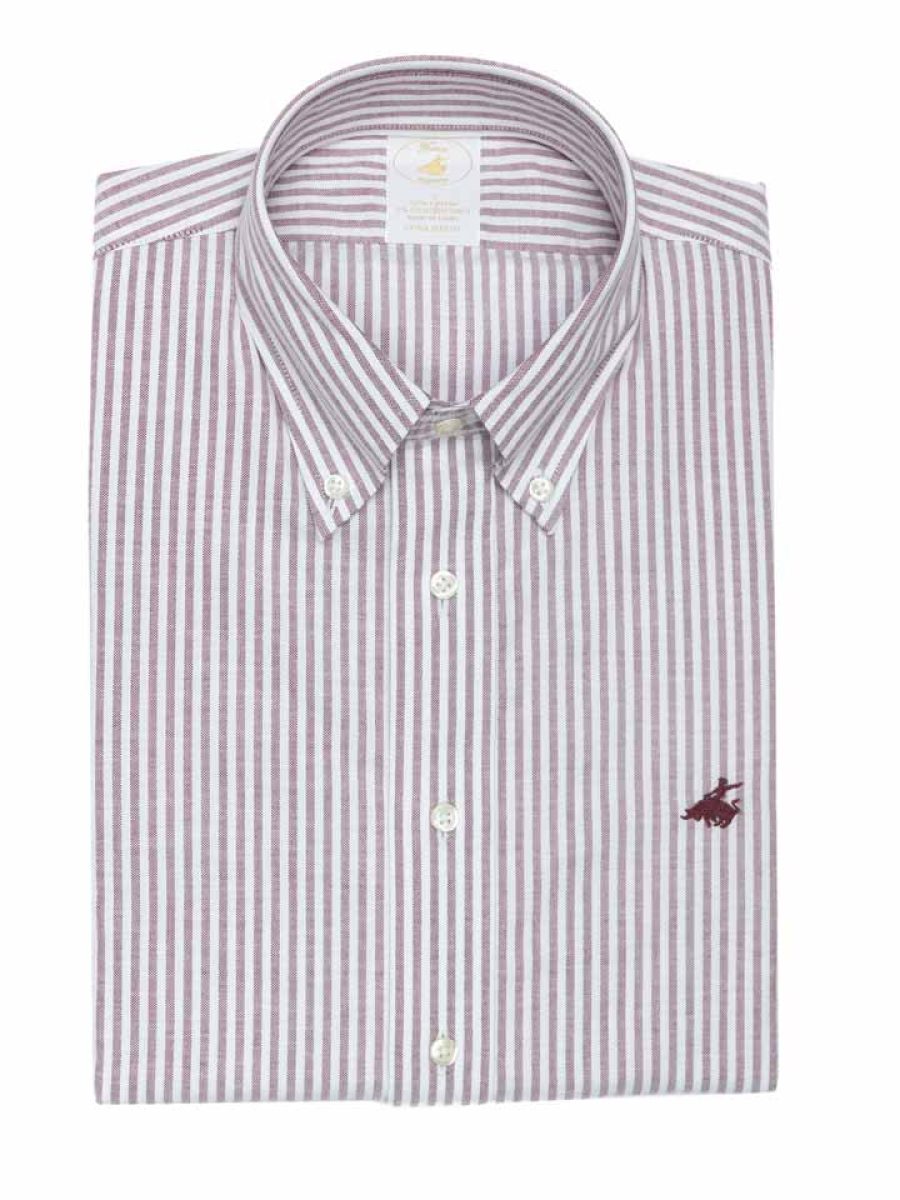 חולצה-פסים-בורדו חולצה-פסים-בורדו