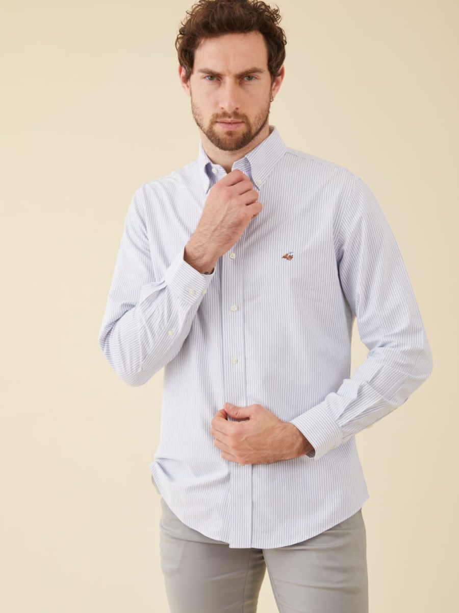 חולצה פסים תכלת לבן4 חולצה פסים תכלת לבן4