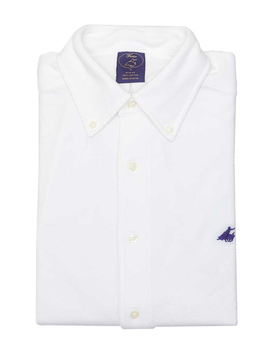 חולצת-פולו-שרוול-ארוך-בצבע-לבןסמל-כחול