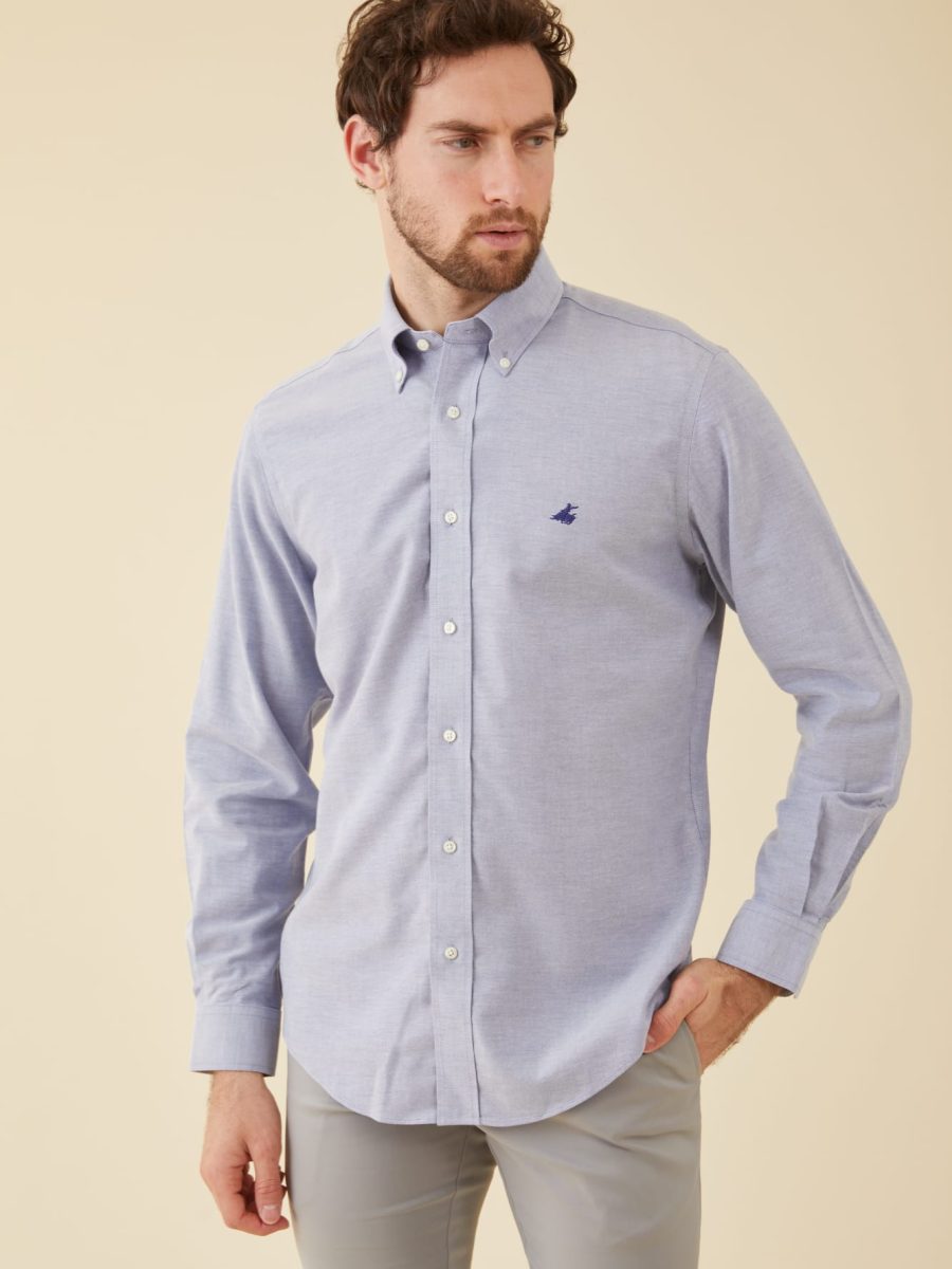 חולצת פורור בצבע תכלת 1