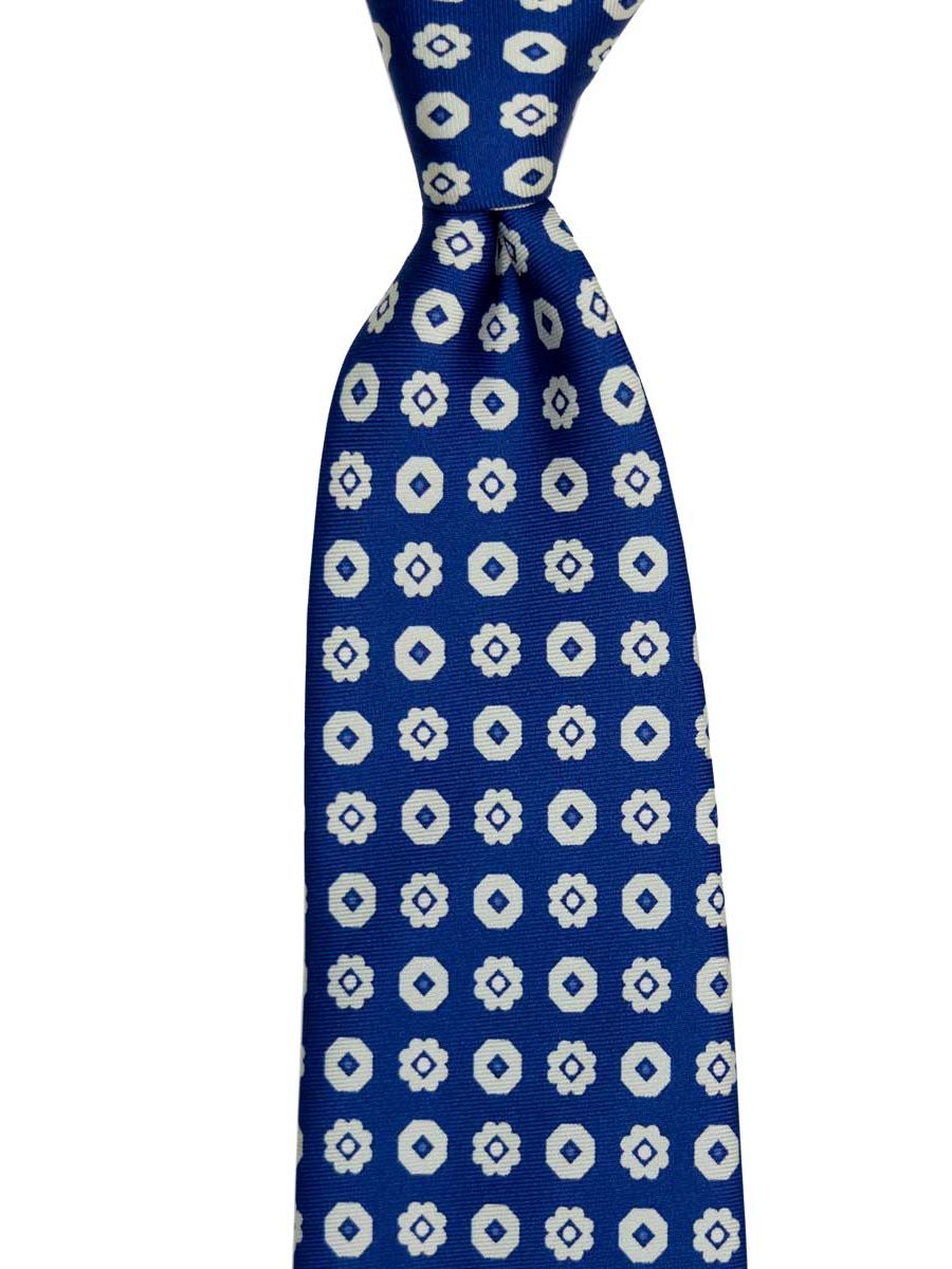 עניבה-פרחונית-בצבע-כחול