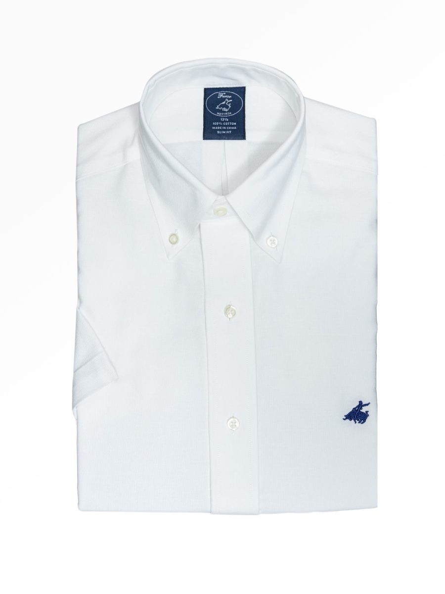 שרוול קצר ספורט סמל כחול